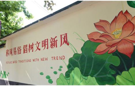 广安乡村文化墙